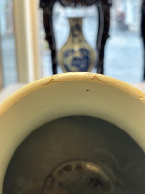 A Chinese blue and white 'Hu' vase with phoenixes, Qianlong — photo 6
