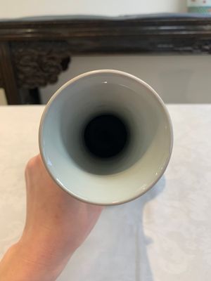 A Chinese blue and white 'immortals' bottle vase, Transitional period — photo 6