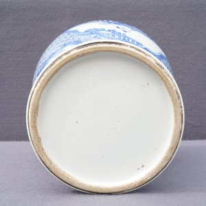 A Chinese blue and white 'immortals' vase, Kangxi — 照片 16
