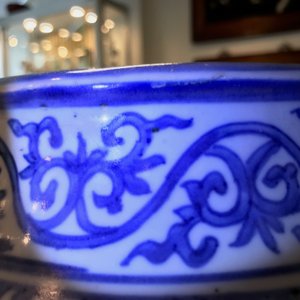 A Chinese blue and white 'immortals' vase, Wanli — photo 21
