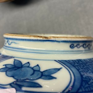 A Chinese blue and white jar with figures in a landscape, Wanli — photo 8