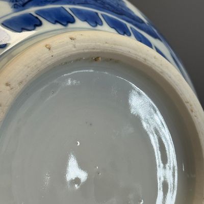 A Chinese blue and white 'Jia Guan Jin Jue 加官進爵' double-gourd vase — photo 13