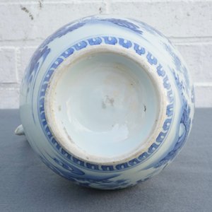 转型期 人物青花瓷坛子 — 照片 23
