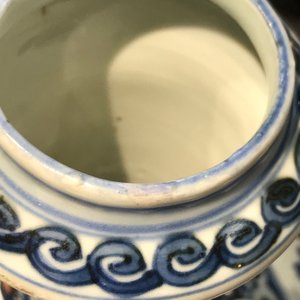 A Chinese blue and white kendi, Wanli — photo 11