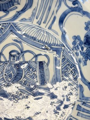 A Chinese blue and white 'Klapmuts' bowl — photo 9