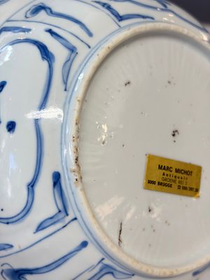 A Chinese blue and white 'Klapmuts' bowl — photo 14
