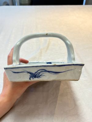 A Chinese blue and white ko-sometsuke basket, possibly Tianqi — photo 12