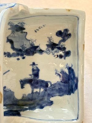 A Chinese blue and white ko-sometsuke basket, possibly Tianqi — photo 7