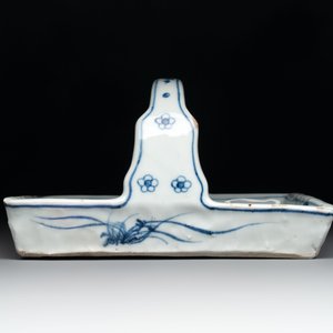 A Chinese blue and white ko-sometsuke basket, possibly Tianqi — photo 3