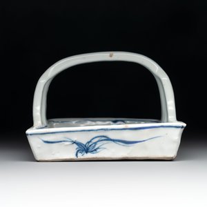 A Chinese blue and white ko-sometsuke basket, possibly Tianqi — photo 4