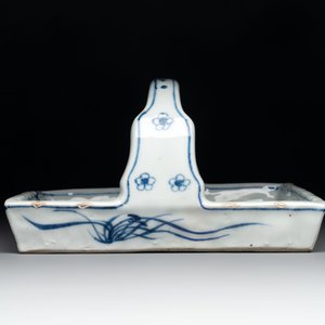 A Chinese blue and white ko-sometsuke basket, possibly Tianqi — photo 5