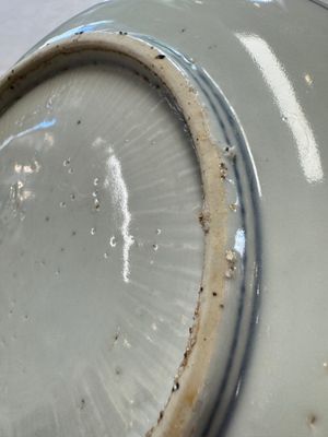 A Chinese blue and white ko-sometsuke 'Buffalo Herder' plate for the Japanese market, Tianqi — photo 12