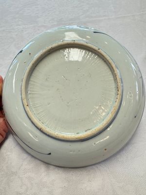 A Chinese blue and white ko-sometsuke 'Buffalo Herder' plate for the Japanese market, Tianqi — photo 8