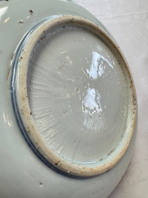 A Chinese blue and white ko-sometsuke 'Buffalo Herder' plate for the Japanese market, Tianqi — photo 9