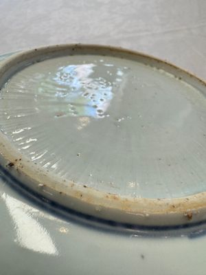 A Chinese blue and white ko-sometsuke 'Buffalo Herder' plate for the Japanese market, Tianqi — photo 10
