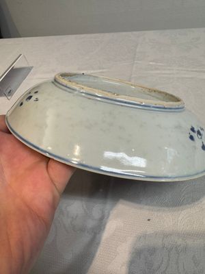 A Chinese blue and white ko-sometsuke 'horses and poem' plate for the Japanese market, Tianqi — photo 14