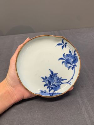 A Chinese blue and white ko-sometsuke 'peach' dish for the Japanese market, Tianqi — photo 3