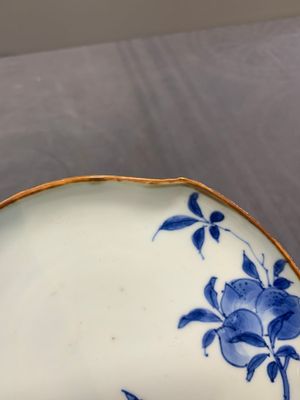 A Chinese blue and white ko-sometsuke 'peach' dish for the Japanese market, Tianqi — photo 6