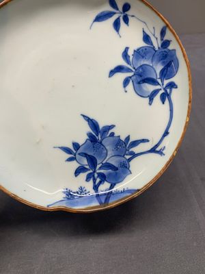 A Chinese blue and white ko-sometsuke 'peach' dish for the Japanese market, Tianqi — photo 8