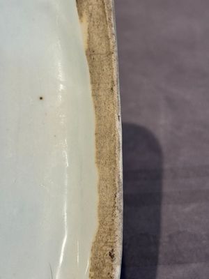 A Chinese blue and white 'kraak' porcelain betel box and cover with a bird on a rock, Wanli — photo 11