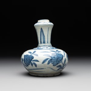 A Chinese blue and white 'kraak' porcelain 'bird' kendi, Wanli — photo 5