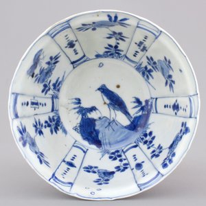 A Chinese blue and white kraak porcelain crow cup, Wan-Li, Ming Dynasty — photo 6