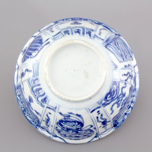 A Chinese blue and white kraak porcelain crow cup, Wan-Li, Ming Dynasty — photo 7