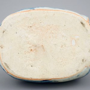 A Chinese blue and white kraak porcelain frog-shaped kendi, Wanli — photo 7