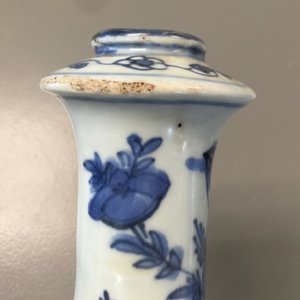 A Chinese blue and white kraak porcelain kendi, Ming, Wanli — photo 6