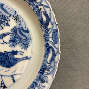 A Chinese blue and white kraak porcelain plate with deer, Wanli — photo 6