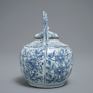 万历  青花瓷酒壶 — 照片 4