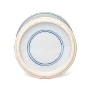 A Chinese blue and white 'Landscape' brushpot (Bitong) — photo 7