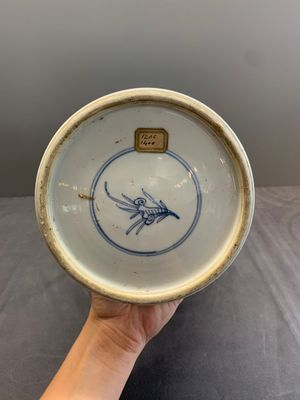A Chinese blue and white 'landscape' 'gu' vase, Kangxi — photo 6