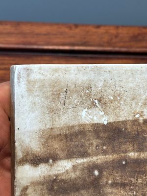 A Chinese blue and white 'Long Eliza' tile, Kangxi — 照片 8