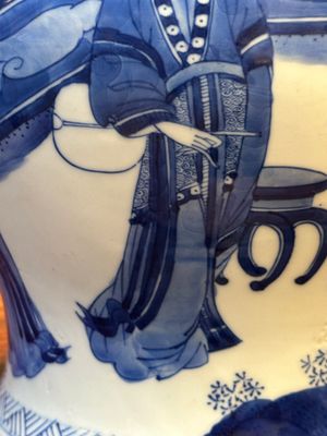 A Chinese blue and white 'Long Eliza' vase, Kangxi — 照片 14