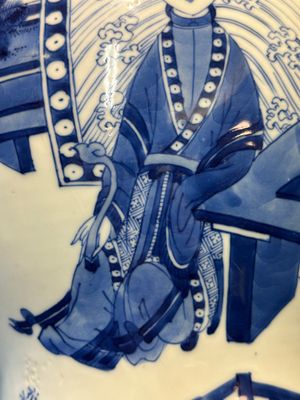 A Chinese blue and white 'Long Eliza' vase, Kangxi — 照片 20