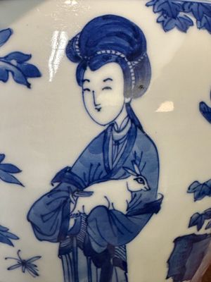 A Chinese blue and white 'Long Eliza' vase, Kangxi — 照片 18