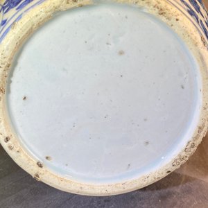 A Chinese blue and white 'lotus scroll' double gourd vase, Wanli — 照片 12