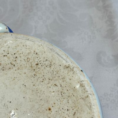 A Chinese blue and white 'Luohan' cylindrical tripod censer — photo 18