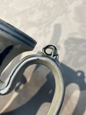 A Chinese blue and white 'Magic Fountain' ewer, heaven ☰ mark, Jiajing — photo 14