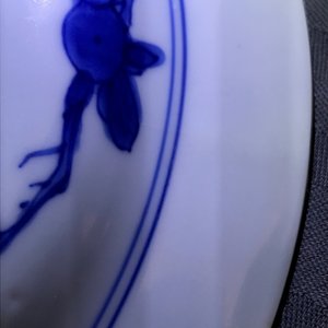 A Chinese blue and white 'Master of the rocks' plate, Kangxi — photo 9