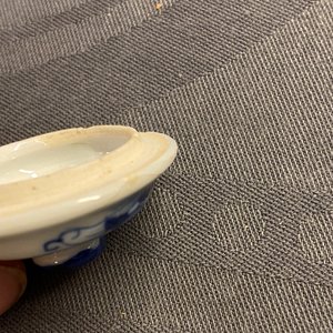 A Chinese blue and white miniature teapot and cover, Chenghua mark, Kangxi — 照片 10