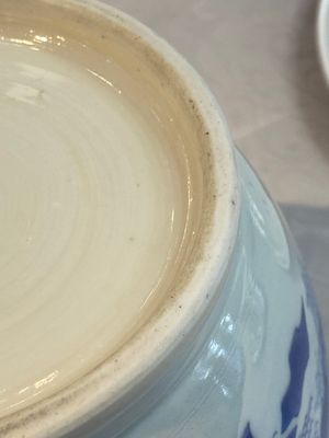 A Chinese blue and white 'mythical animals' vase, Transitional period — photo 26