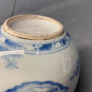 A Chinese blue and white pear-shaped bottle vase, Kangxi — photo 16