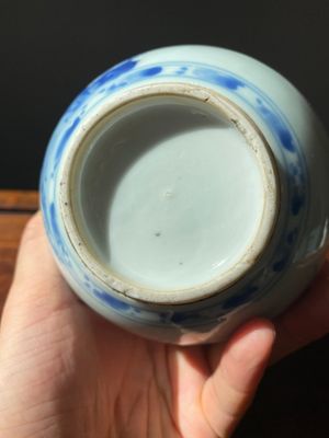 A Chinese blue and white pear-shaped 'narrative subject' vase, Kangxi — 照片 5