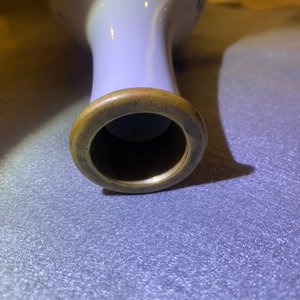 A Chinese blue and white pear-shaped 'Shuihu Zhuan' vase, Shunzhi/Kangxi — 照片 9