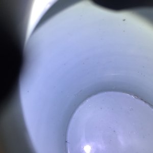 A Chinese blue and white peony scroll vase and cover, Ming, Wanli — photo 19
