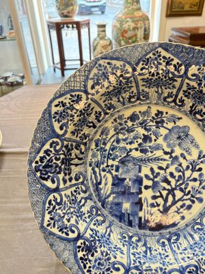 A Chinese blue and white 'pheasant' basin, Kangxi — 照片 7