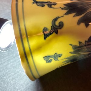 A Chinese blue and white 'phoenix medallion' bottle vase, Transitional period — 照片 8