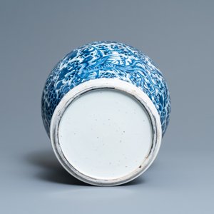 A Chinese blue and white 'phoenixes' vase, Kangxi — 照片 6